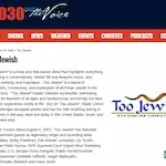 Too Jewish website