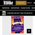 Brave-ish featured on Conde Naste Traveler