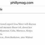 Lisa Niver on Philly Mag