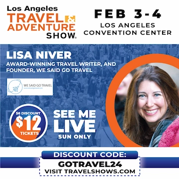 LA Travel and Adventure - Lisa Niver with discount code GOTRAVEL24