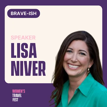 Lisa Niver at Women's Travel Fest in Mexico